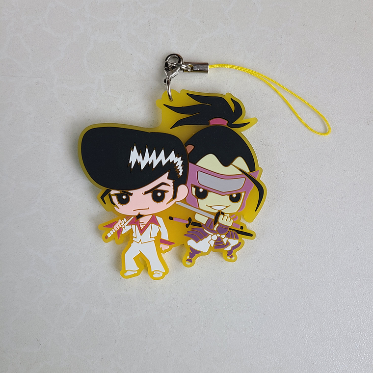 Ryu Umemiya & Tokageroh - Strap de goma [Shaman King] 1