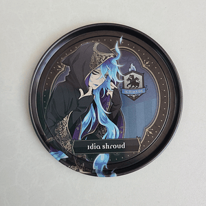[Ignihyde] Idia Shroud - Posavasos metálico [Twisted Wonderland]
