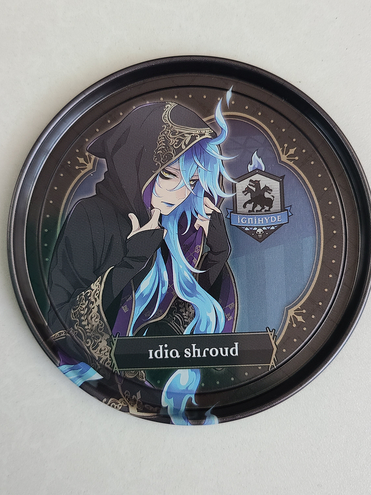 [Ignihyde] Idia Shroud - Posavasos metálico [Twisted Wonderland] 1