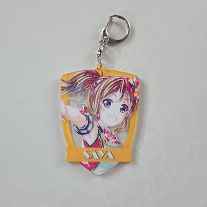 [Poppin Party] Saya Yamabuki - Llavero acrílico [Bang Dream]