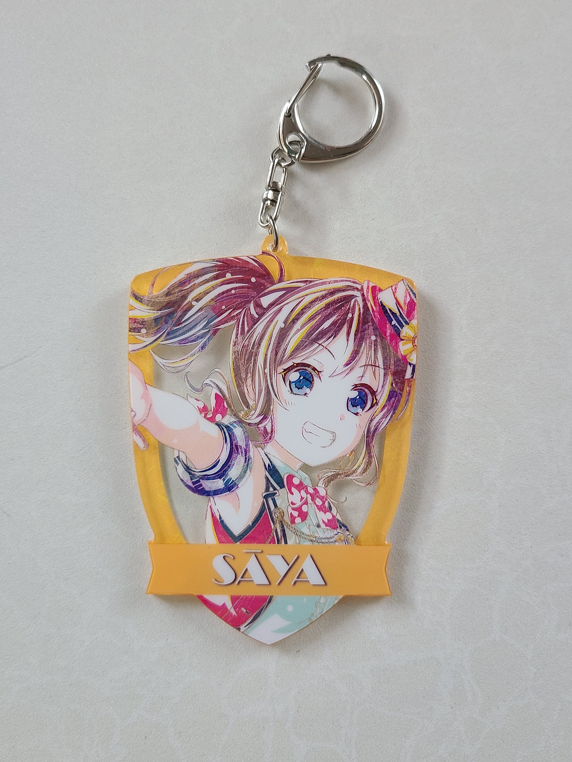 [Poppin Party] Saya Yamabuki - Llavero acrílico [Bang Dream] 1