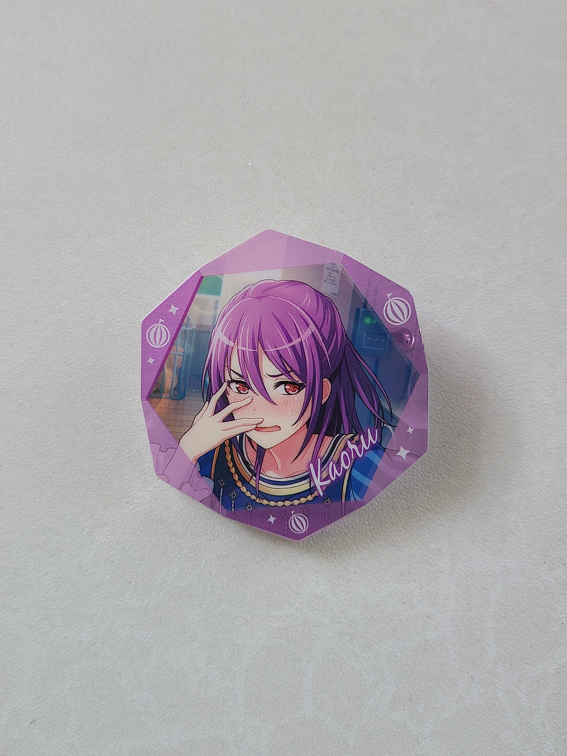 [Hello Happy World] Kaoru Seta - Pin acrílico [Bang Dream] 1