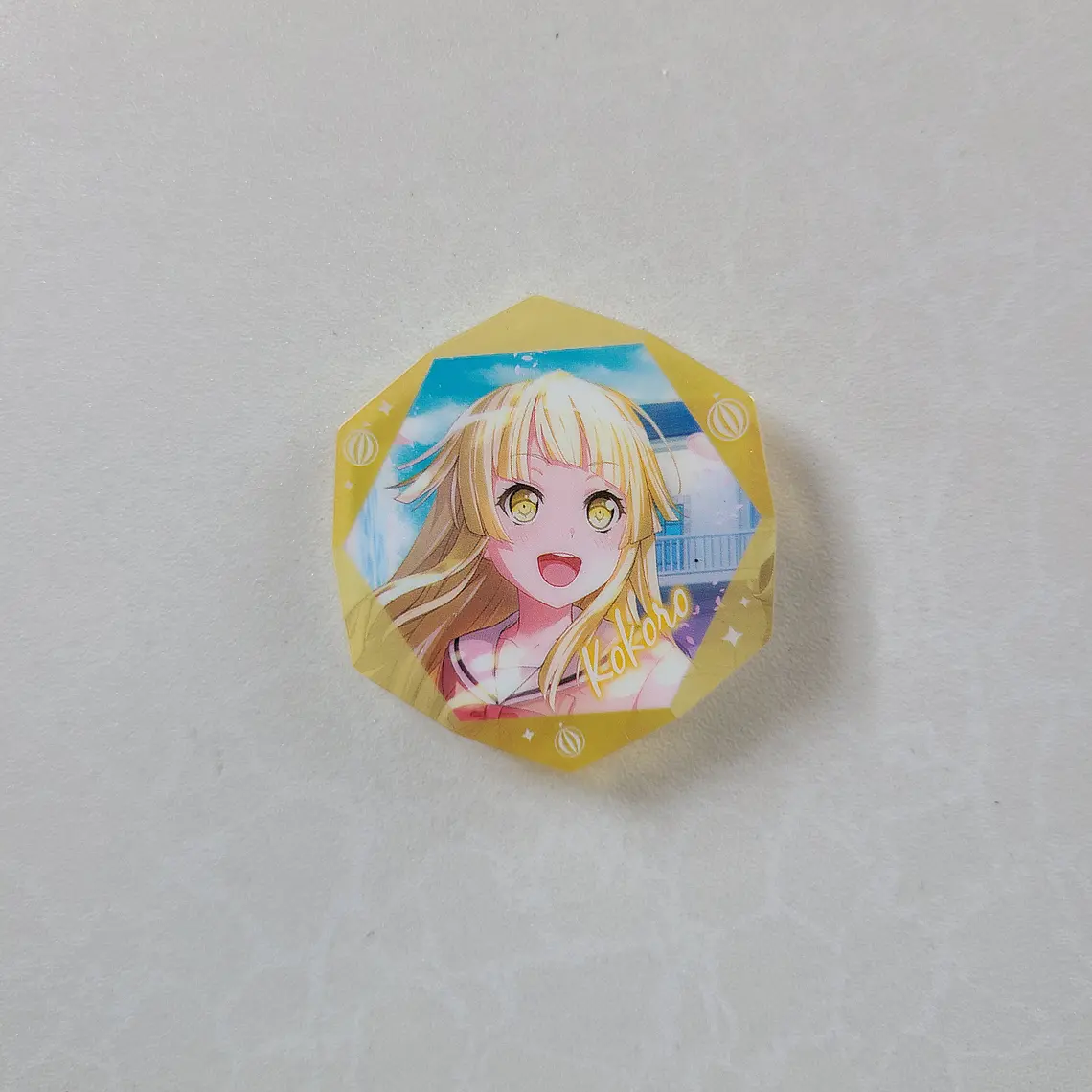 [Hello Happy World] Kokoro Tsurumaki - Pin acrílico [Bang Dream] 1
