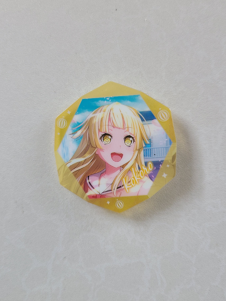 [Hello Happy World] Kokoro Tsurumaki - Pin acrílico [Bang Dream] 1