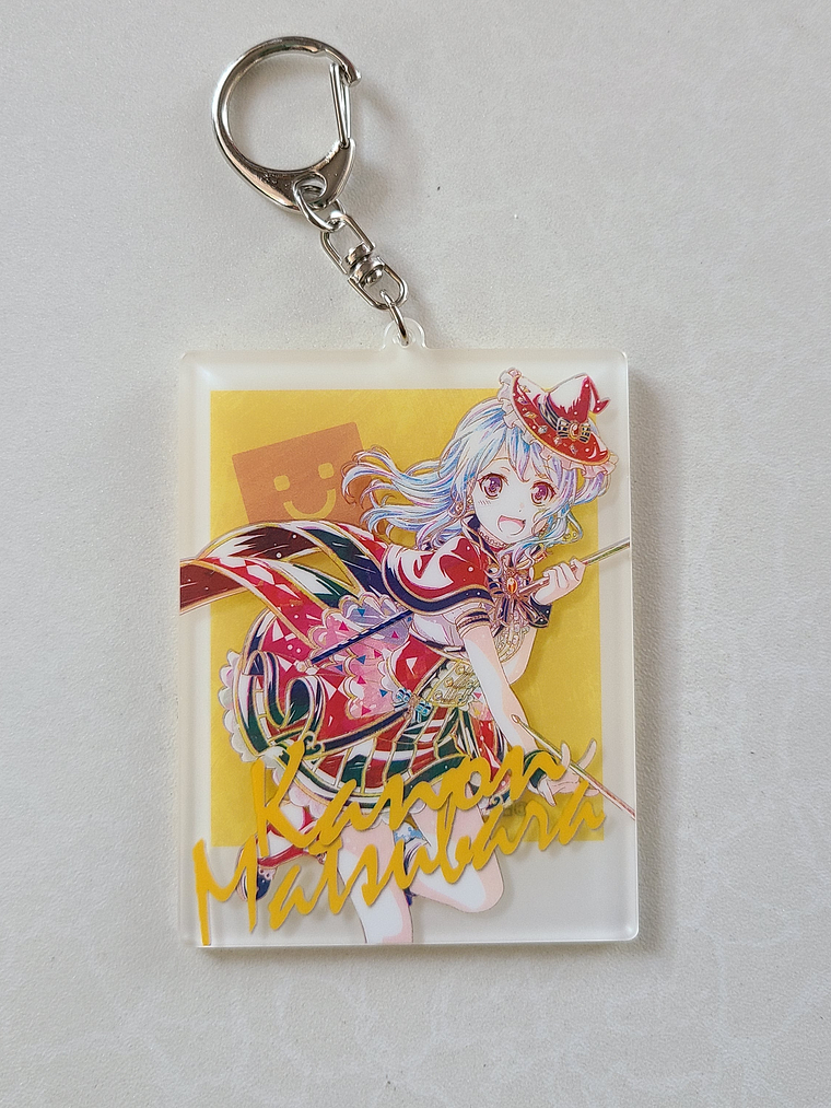 [Hello Happy World] Kanon Matsubara - Llavero acrílico [Bang Dream] 1