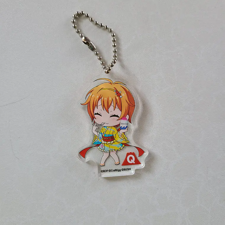 [Hello Happy World] Hagumi Kitazawa - Ballchain acrílico Fuji-Q [Bang Dream] 1