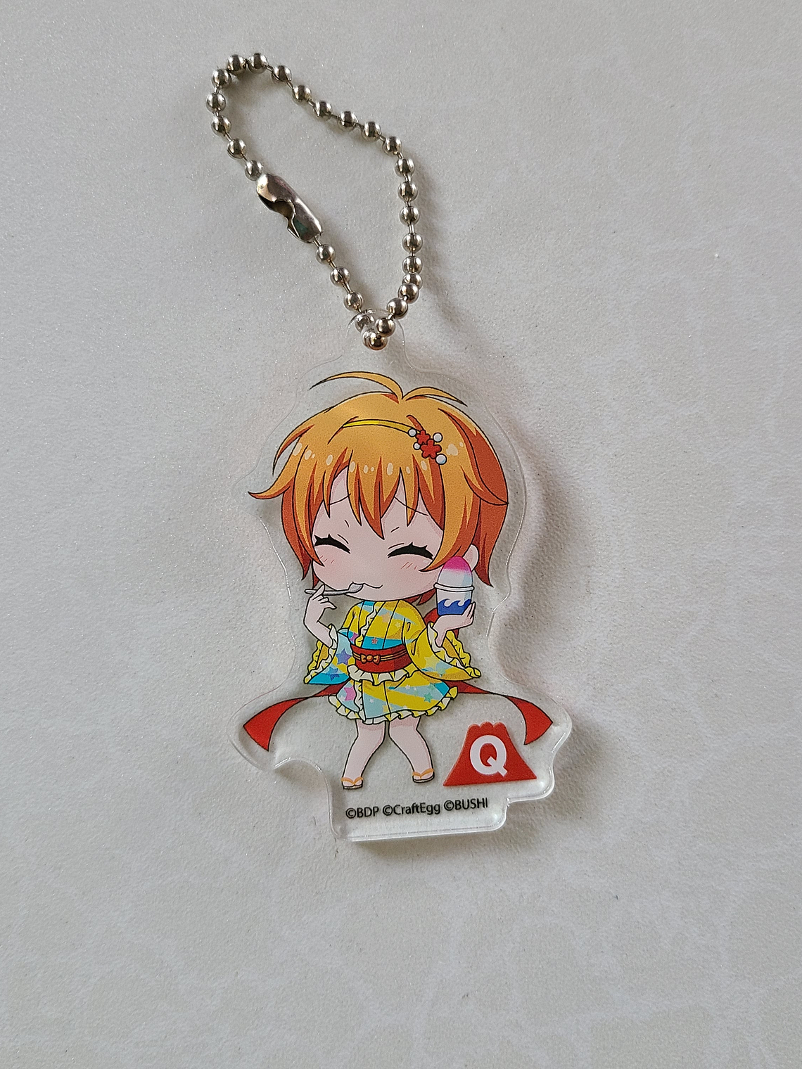 [Hello Happy World] Hagumi Kitazawa - Ballchain acrílico Fuji-Q [Bang Dream] 1