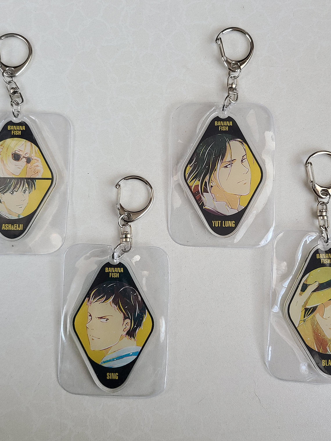 Set de acrílicos [BANANA FISH] 1