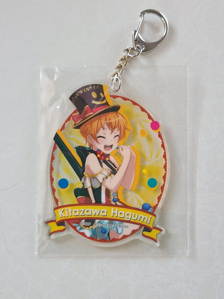 [Hello Happy World] Hagumi Kitazawa - Llavero acrílico [Bang Dream] 1