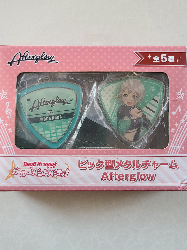 [Afterglow] Moca Aoba - Set de colgantes metálicos [Bang Dream] 1
