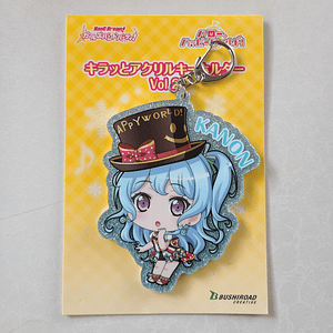 [Hello Happy World] Kanon Matsubara - Llavero acrílico Kiratto [Bang Dream]