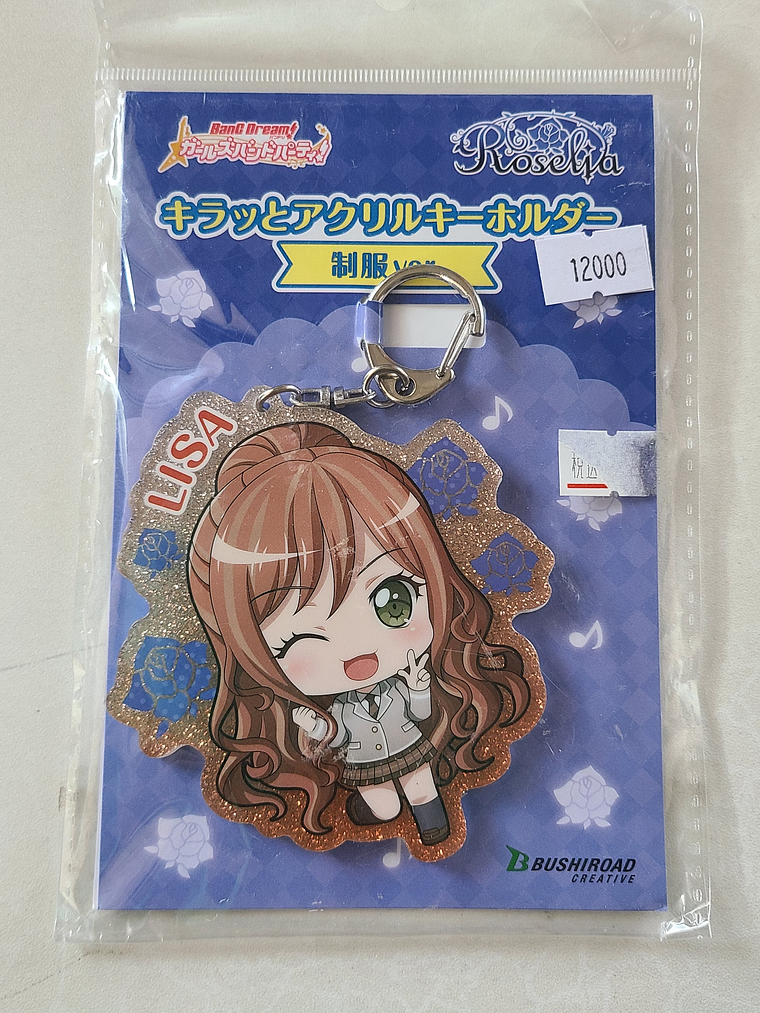 [Roselia] Lisa Imai - Llavero acrílico Kiratto [Bang Dream] 1