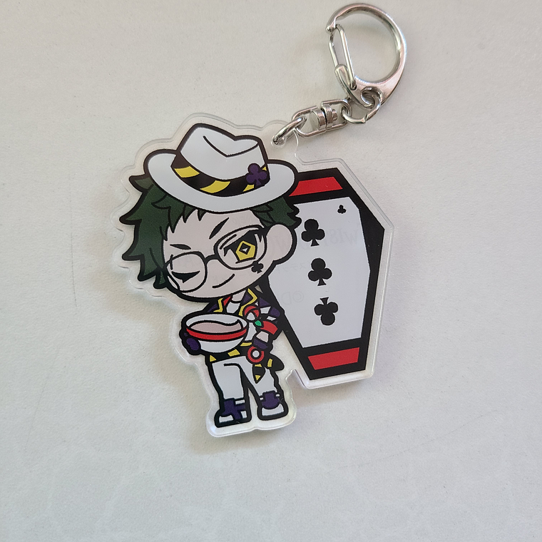 [Heartslabyul] Trey Clover - Llavero acrílico [Twisted Wonderland] 1