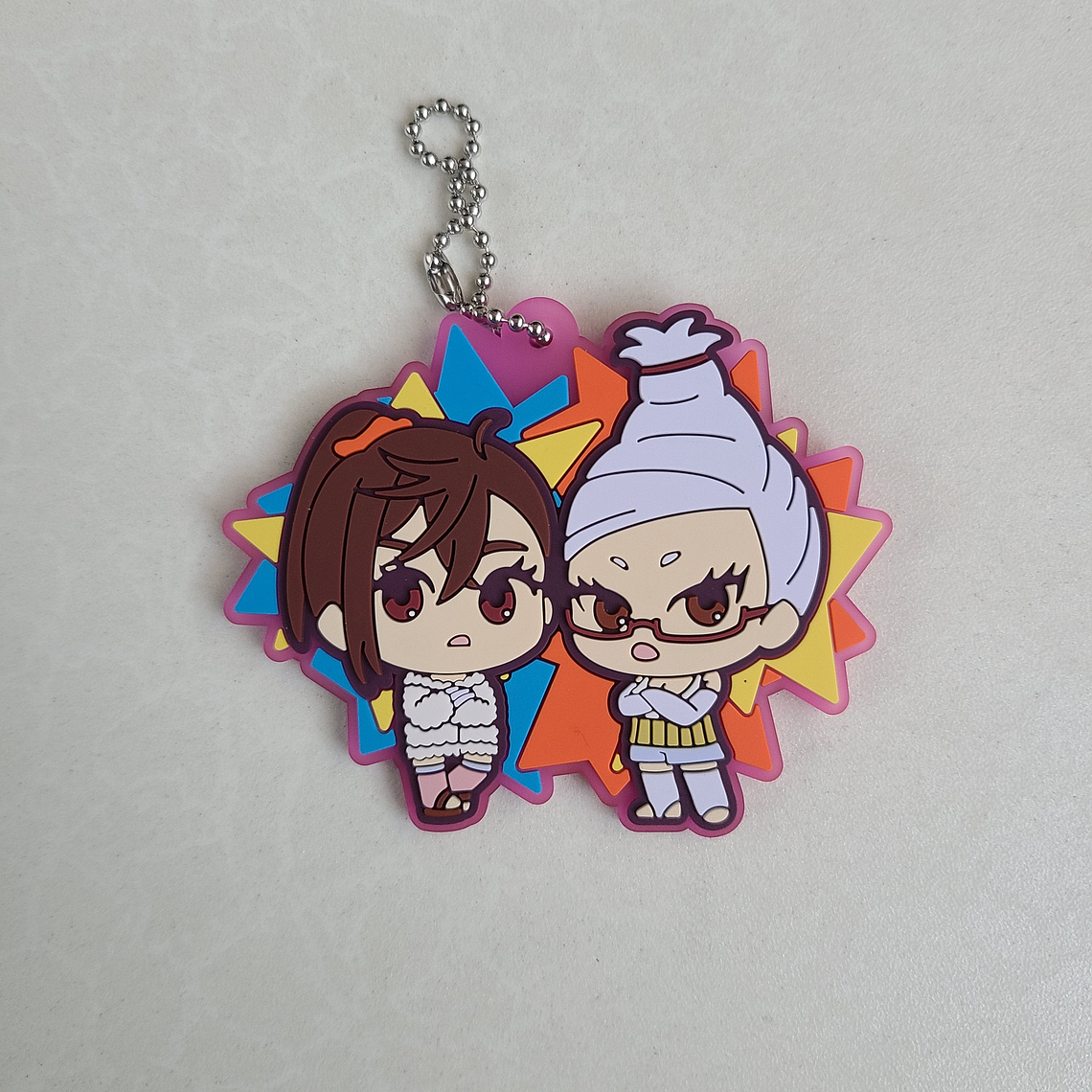 Momo Ayase & Seiko - Ballchain de goma [Dandadan] 1