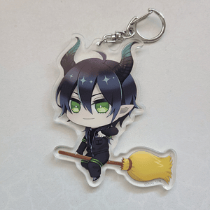 [Diasomnia] Malleus Draconia - Llavero acrílico Hikou jutsu [Twisted Wonderland]