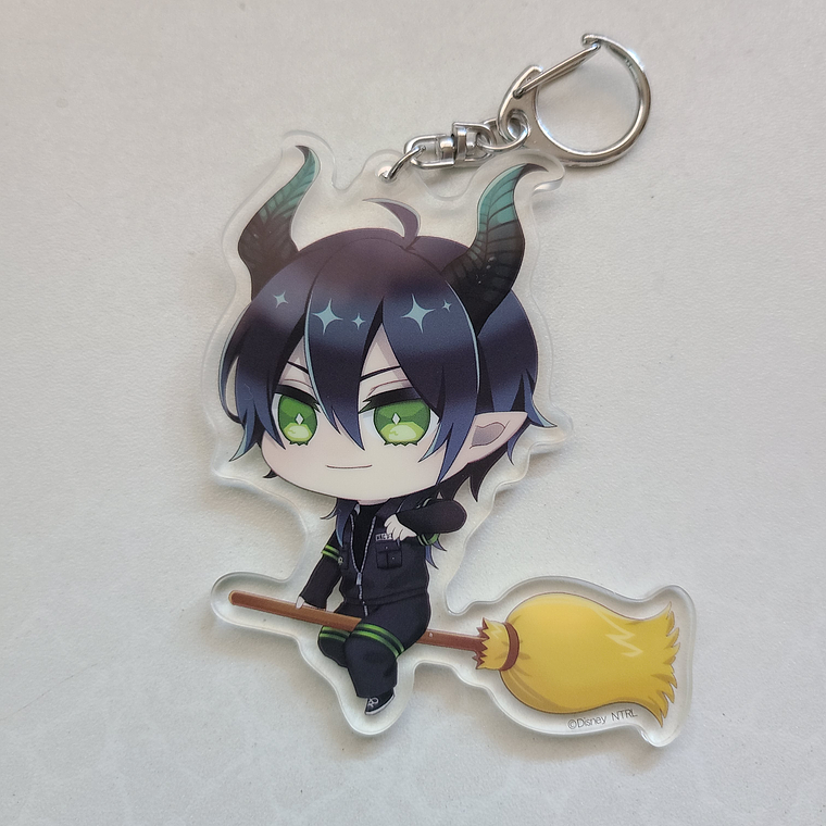 [Diasomnia] Malleus Draconia - Llavero acrílico Hikou jutsu [Twisted Wonderland] 1