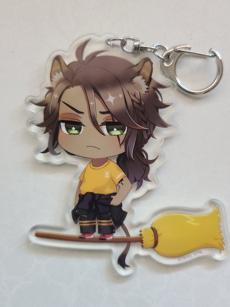 [Savanaclaw] Leona Kingscholar - Llavero acrílico Hikou Jutsu [Twisted Wonderland] 1