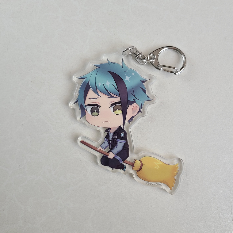 [Octavinelle] Jade Leech - Llavero acrílico Hikou jutsu [Twisted Wonderland] 1