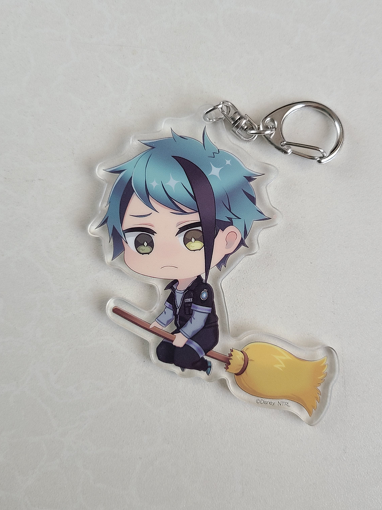 [Octavinelle] Jade Leech - Llavero acrílico Hikou jutsu [Twisted Wonderland] 1