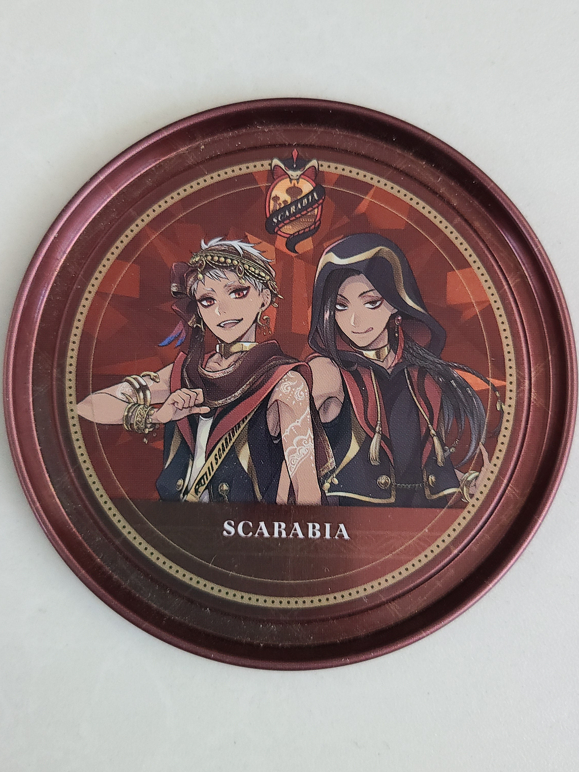 [Scarabia] Posavasos metálico Scarabia [Twisted Wonderland] 1