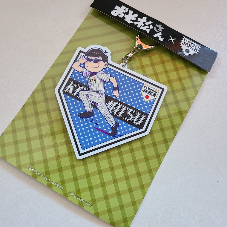 Karamatsu Matsuno - Llavero acrílico SAMURAI JAPAN [Osomatsu-san] 1