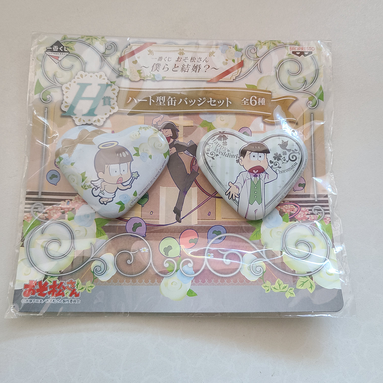 Choromatsu Matsuno - Set de chapitas matrimoniales [Osomatsu-san] 1