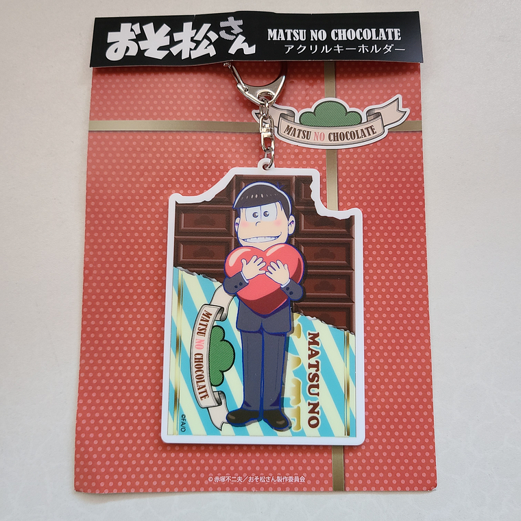 Osomatsu Matsuno - Llavero acrílico Chocolate [Osomatsu-san] 1