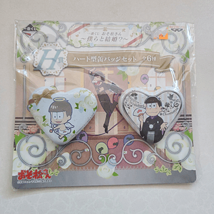 Osomatsu Matsuno - Set de chapitas matrimoniales [Osomatsu-san]