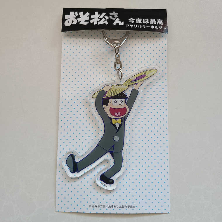 Jyushimatsu Matsuno - Llavero acrílico Noche de festejo [Osomatsu-san] 1