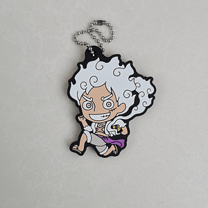 Monkey D. Luffy Gear 5 - Ballchain de goma [One Piece]