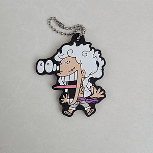 Monkey D. Luffy Gear 5 - Ballchain de goma [One Piece]