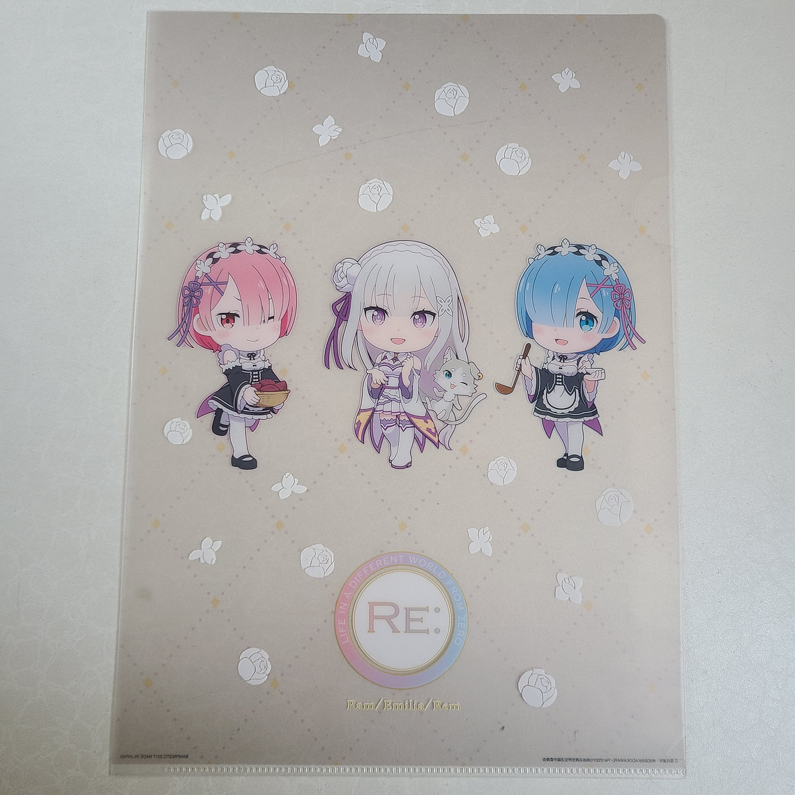 Rem, Ram y Emilia - Carpeta single [Re Zero] 1