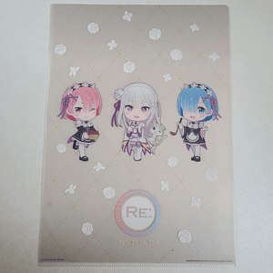 Rem, Ram y Emilia - Carpeta single [Re Zero]