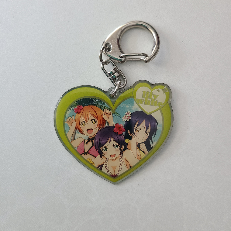 [Musas] Lily White - Llavero metálico [Love Live] 1