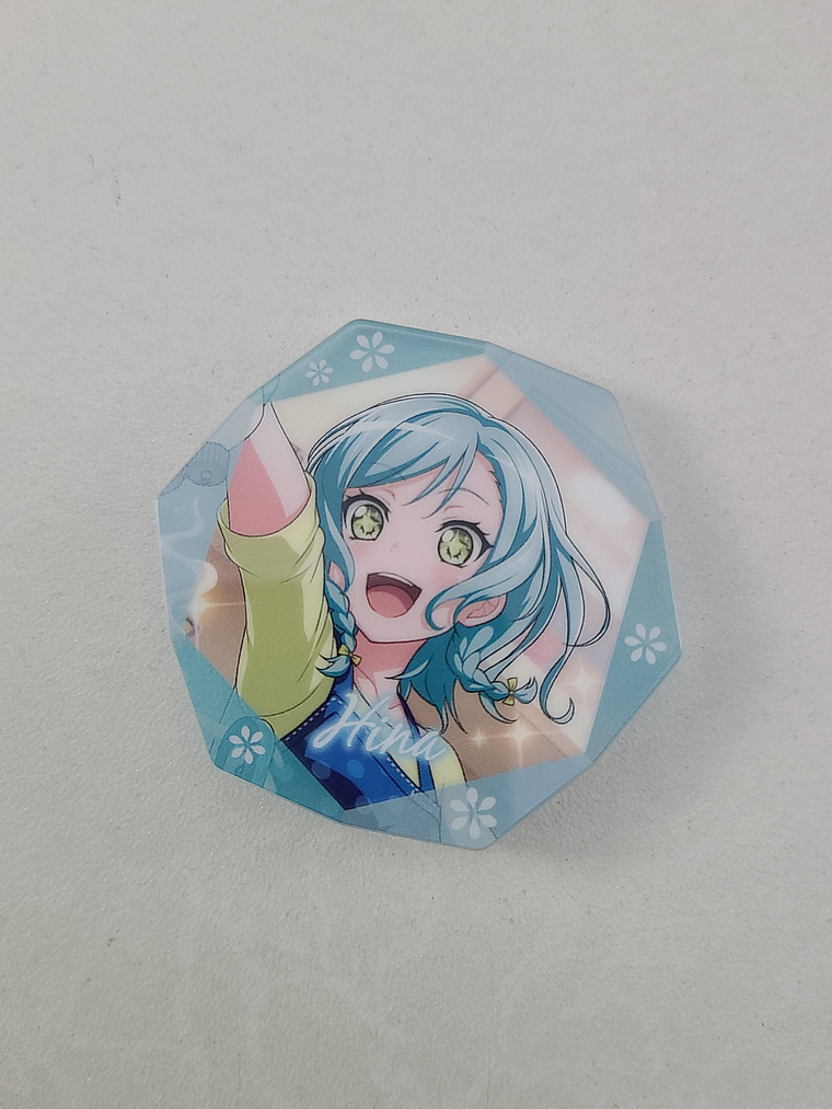 [Pastel Palettes] Hina Hikawa - Pin acrílico [Bang Dream] 1