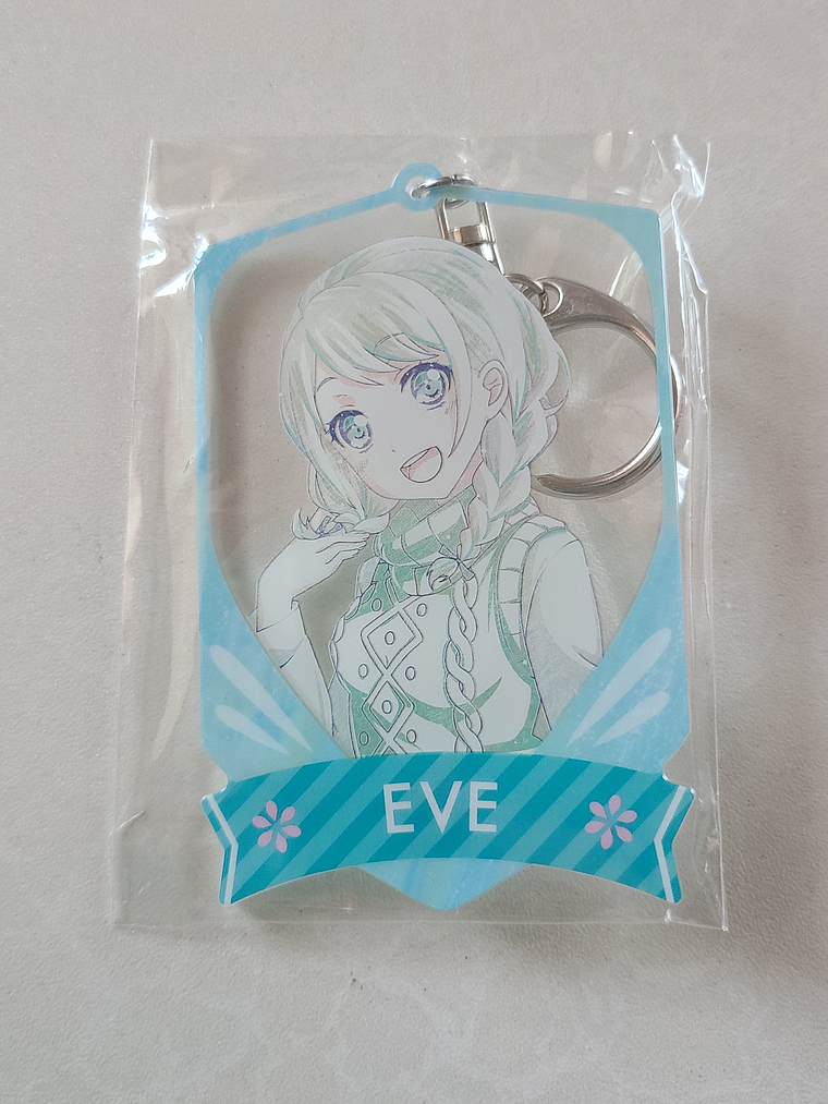 [Pastel Palettes] Eve Wakamiya - Llavero acrílico Ani-Art [Bang Dream] 1