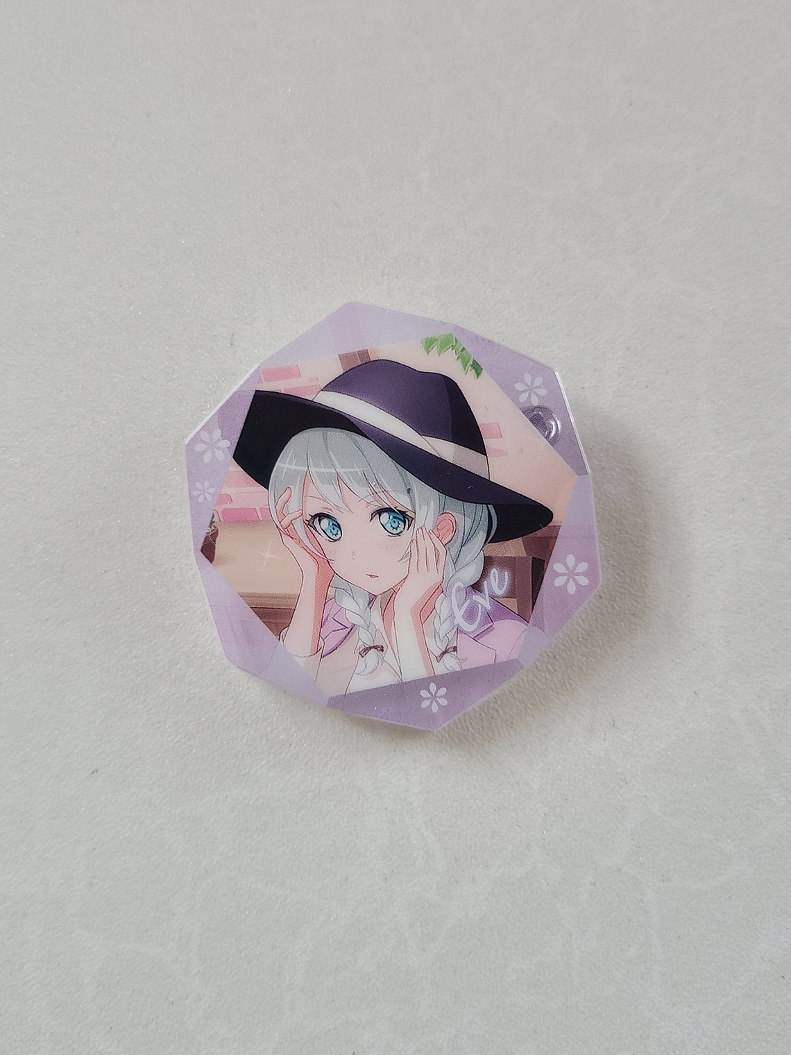 [Pastel Palettes] Eve Wakamiya - Pin acrílico [Bang Dream] 1