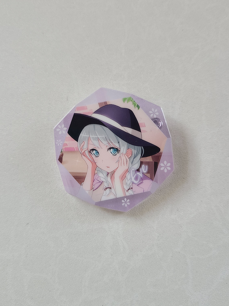[Pastel Palettes] Eve Wakamiya - Pin acrílico [Bang Dream] 1