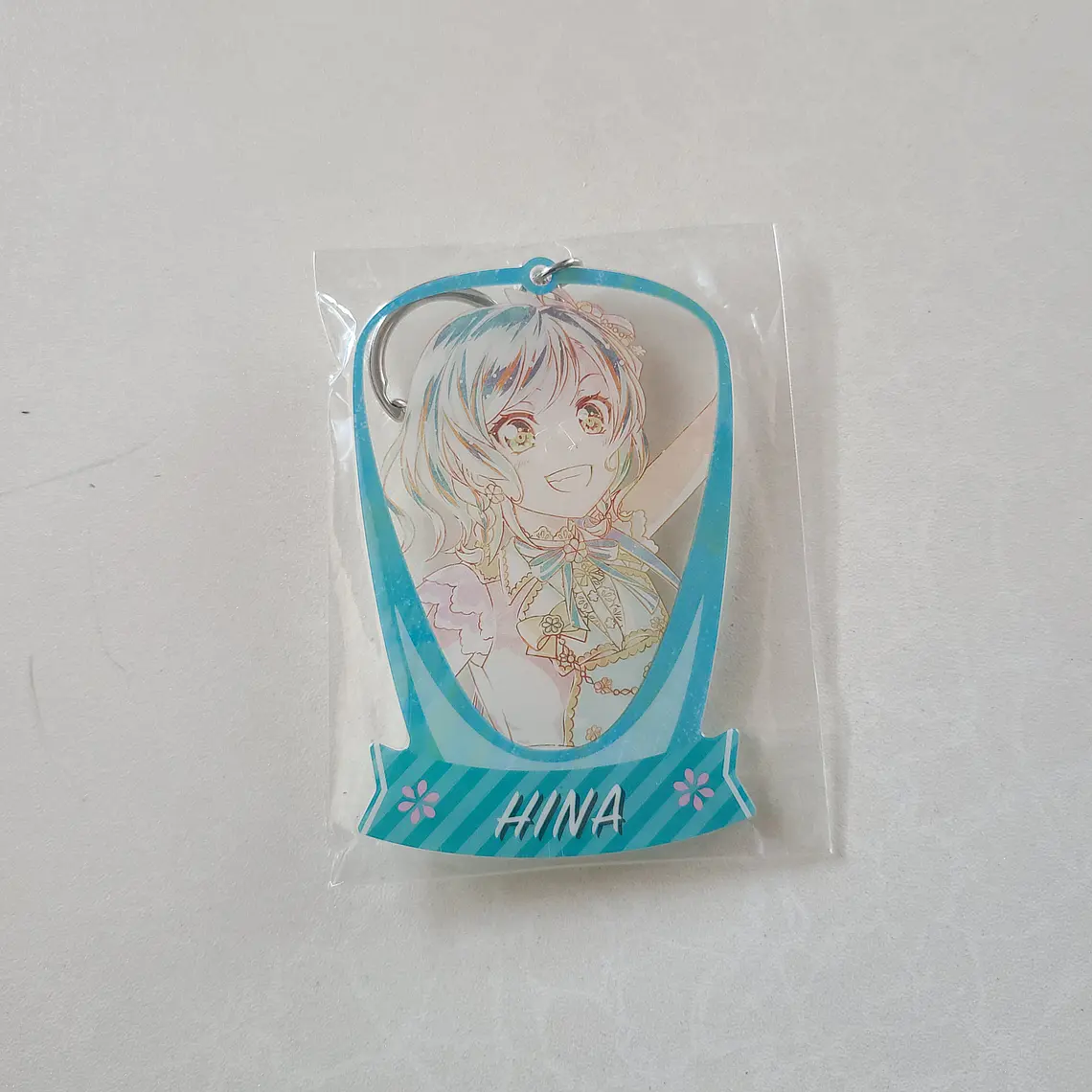 [Pastel Palettes] Hina Hikawa - Llavero acrilico Ani-Art [Bang Dream] 1