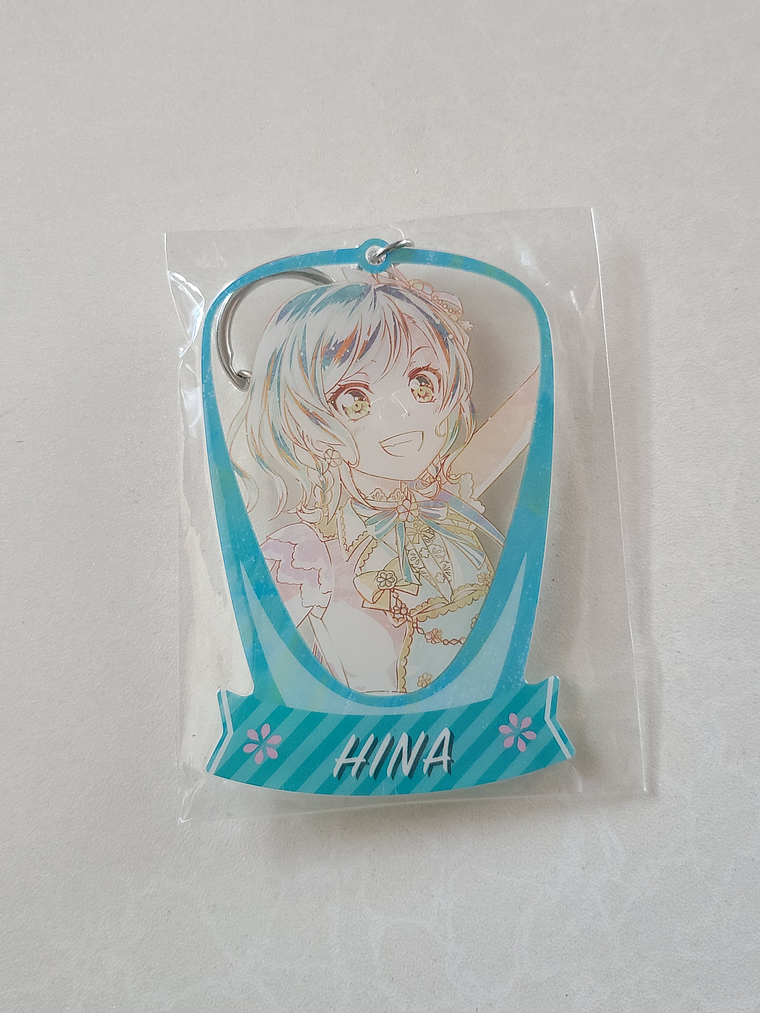 [Pastel Palettes] Hina Hikawa - Llavero acrilico Ani-Art [Bang Dream] 1