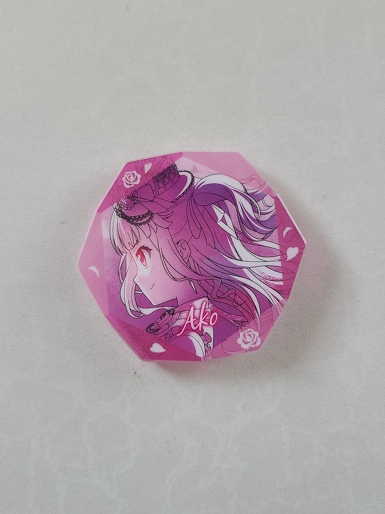 [Roselia] Ako Udagawa - Pin acrílico [Bang Dream] 1