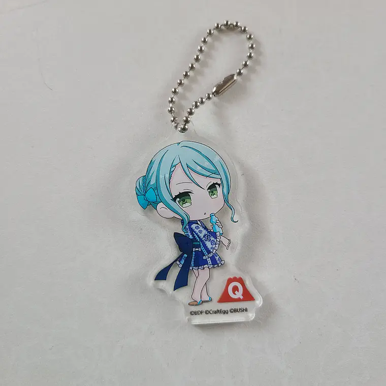 [Roselia] Sayo Hikawa - Ballchain acrílico Fuji-Q [Bang Dream] 1