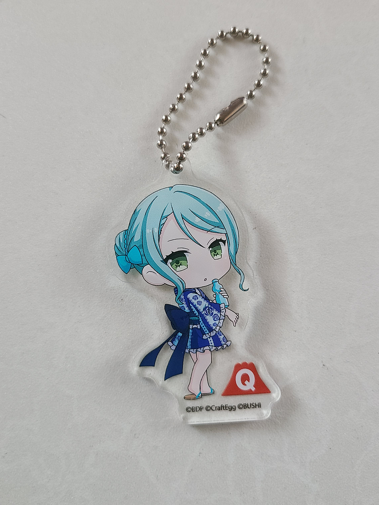 [Roselia] Sayo Hikawa - Ballchain acrílico Fuji-Q [Bang Dream] 1