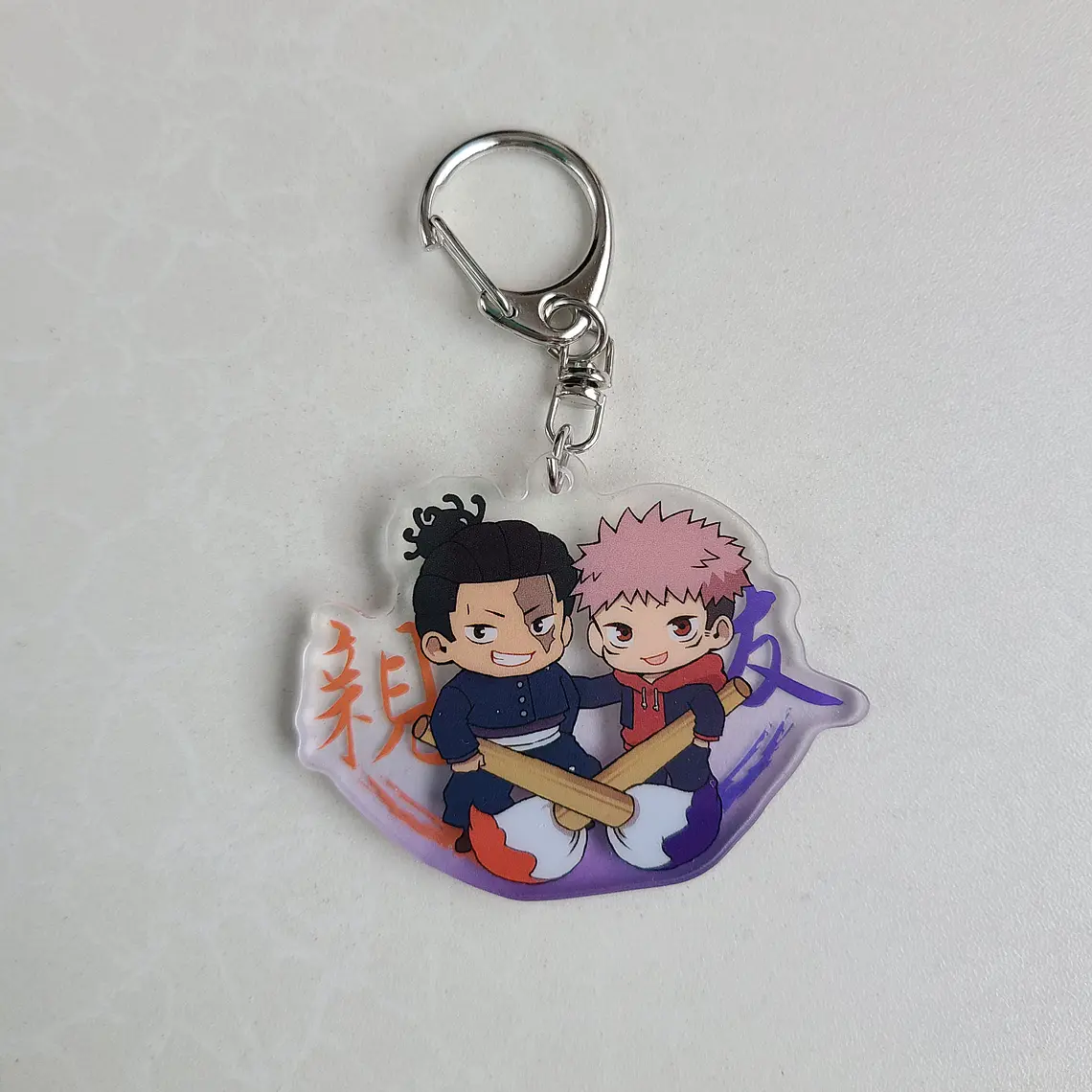 Yuuji Itadori & Todo - Llavero acrílico [Jujutsu Kaisen] 1