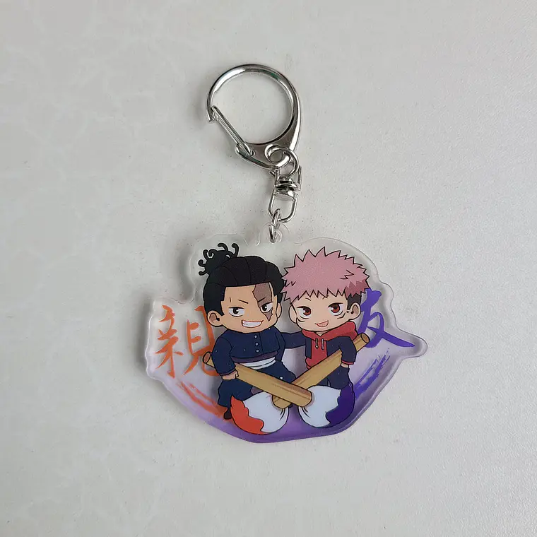 Yuuji Itadori & Todo - Llavero acrílico [Jujutsu Kaisen] 1