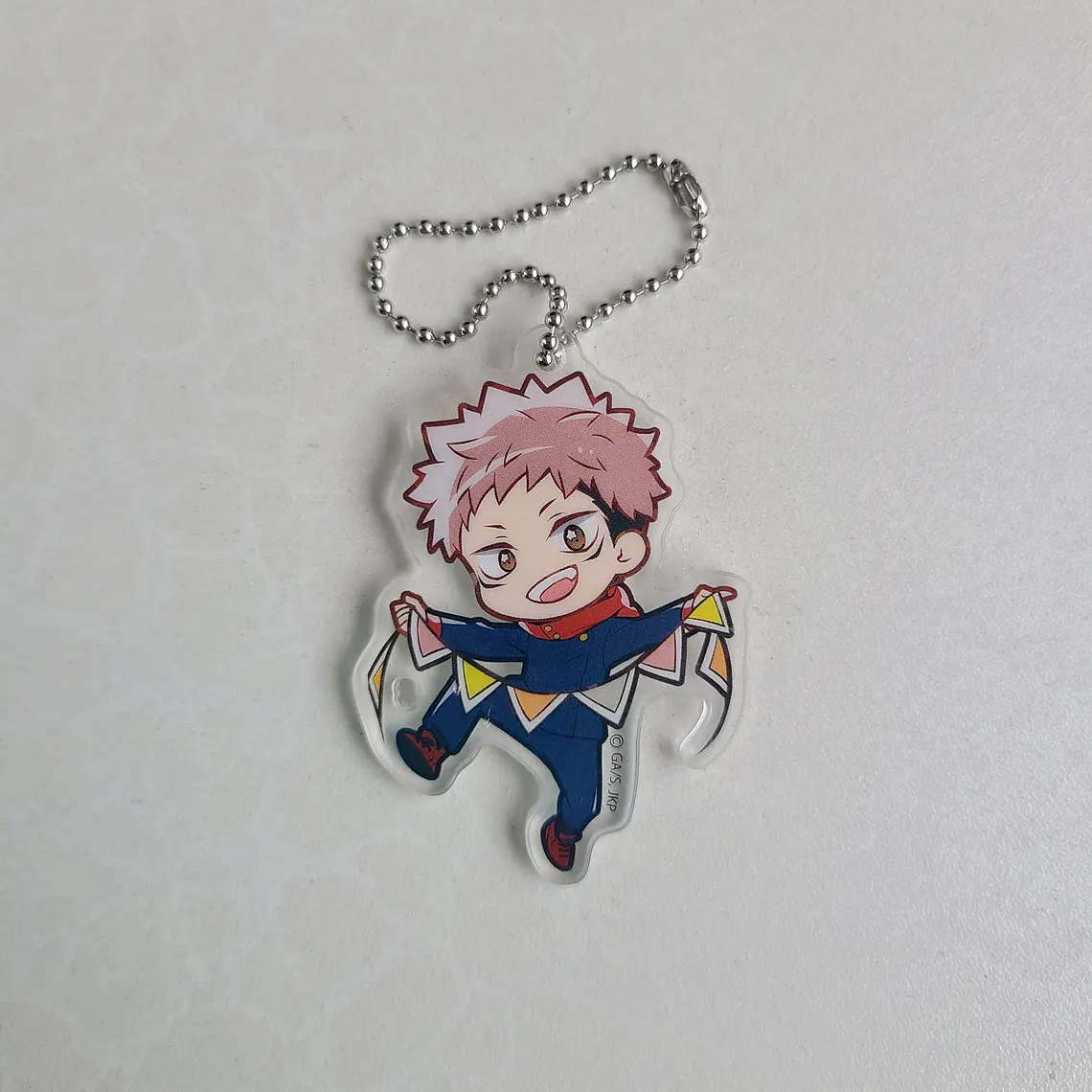 Yuuji Itadori - Ballchain acrílico [Jujutsu Kaisen] 1