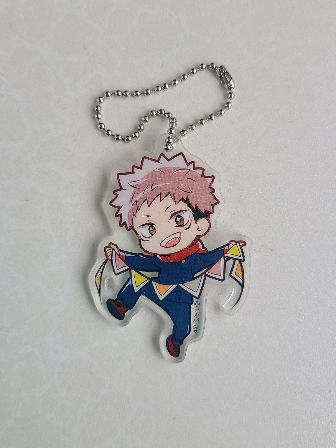 Yuuji Itadori - Ballchain acrílico [Jujutsu Kaisen] 1