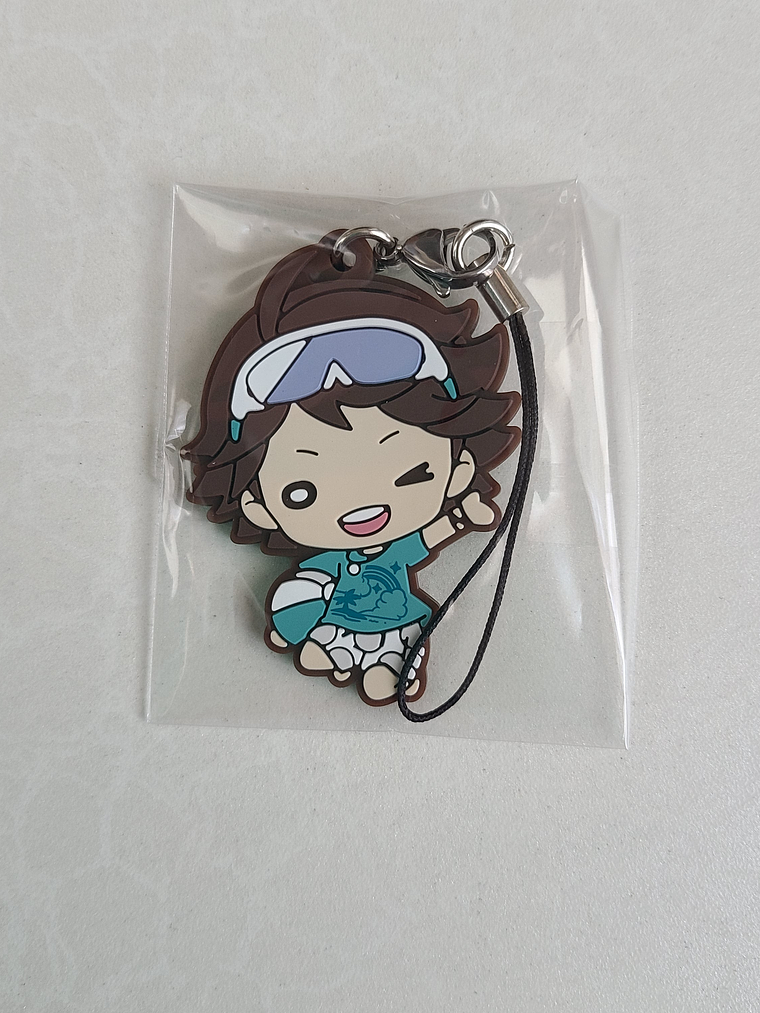 [Aoba Johsai] Toru Oikawa - Strap de goma Nitotan [Haikyuu] 1