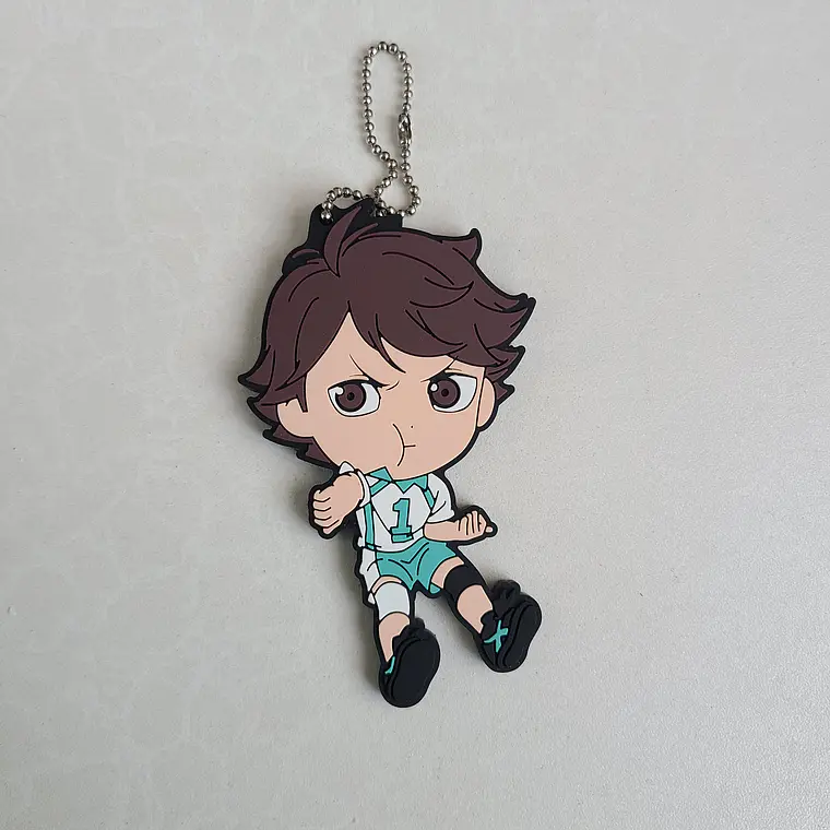 [Aoba Johsai] Toru Oikawa - Strap de goma BIG [Haikyuu] 1