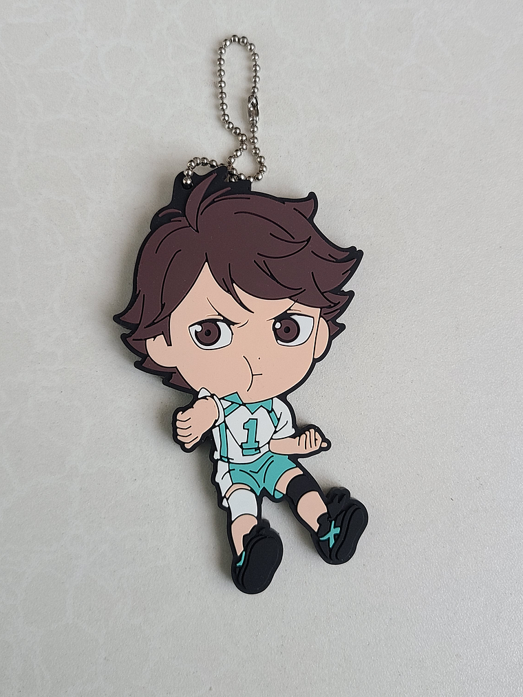 [Aoba Johsai] Toru Oikawa - Strap de goma BIG [Haikyuu] 1